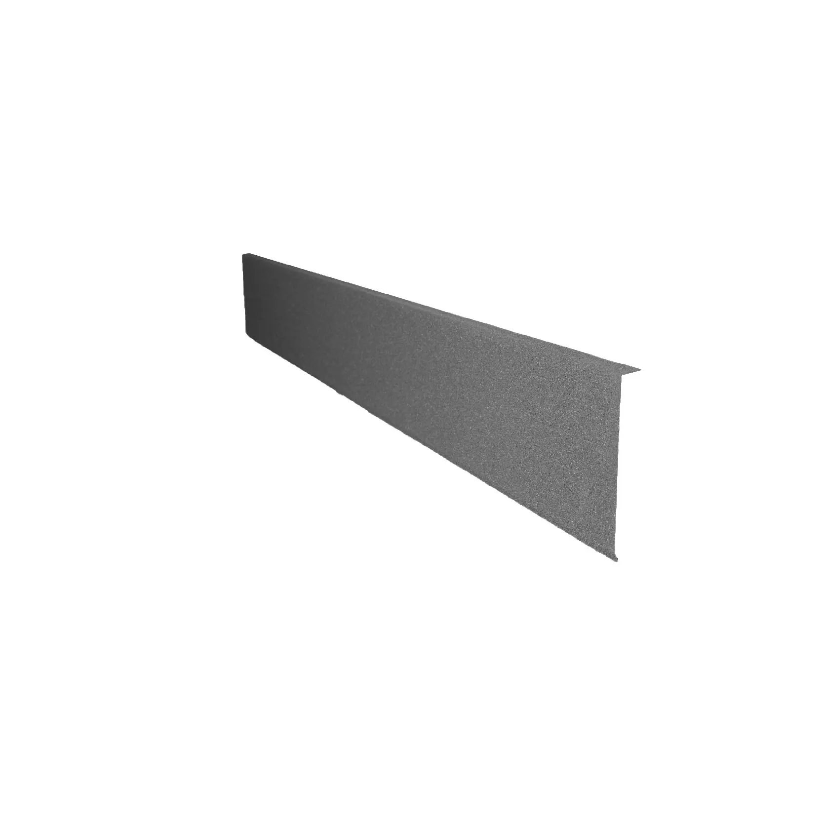 RUBY TILE FACSIA FLASHING CHARCOAL GALVANIZED STEEL